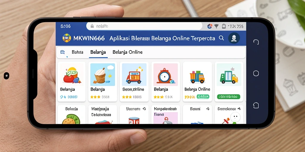 Tampilan antarmuka MKWIN666 yang menarik dan mudah digunakan.