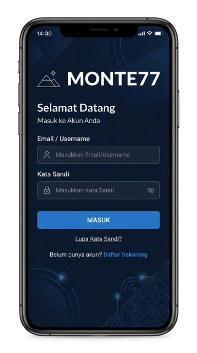 Masuk Akun monte77 untuk Pengguna Android